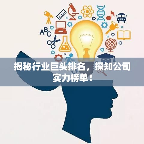 揭秘行业巨头排名，探知公司实力榜单！